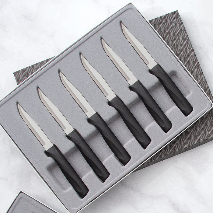 Anthem Serrated Ergo New Steak Set Made in USA S6S