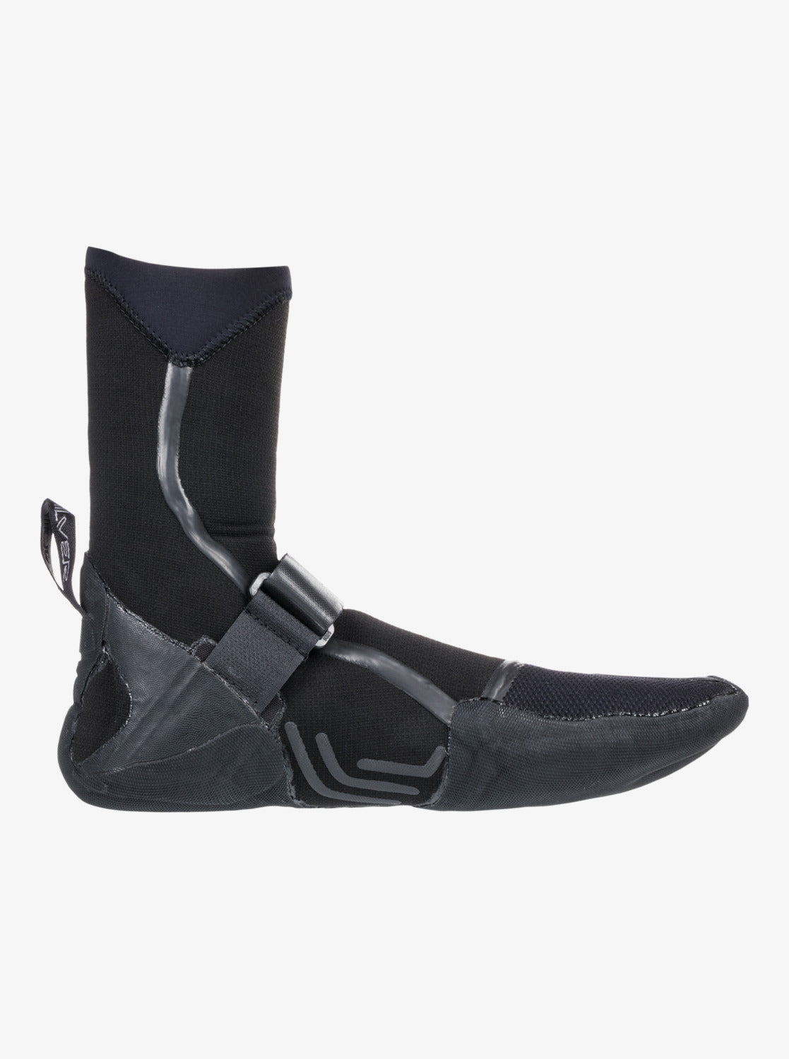 5mm Marathon Sessions GBS Split Toe Wetsuit Boots - Black