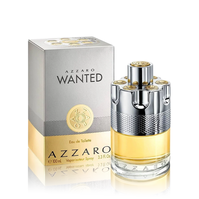 Azzaro Wanted Eau de Toilette 100 ml bottle and box