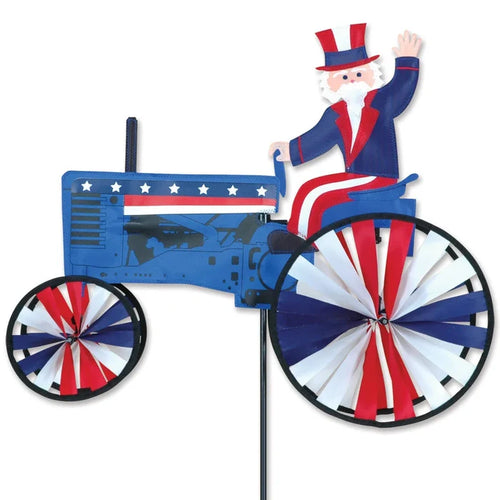 22" Tractor Spinner - Uncle Sam