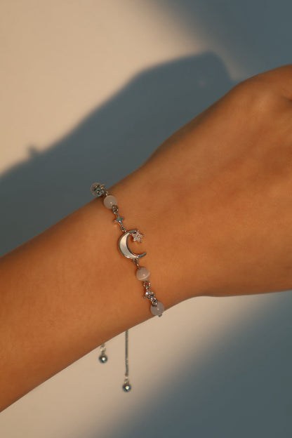 Moonlight Moon Star Bracelet