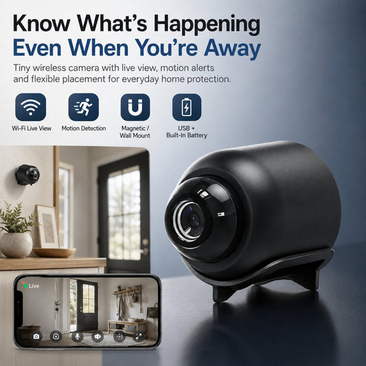 🔥 Last Day 49% OFF💯X5 Wireless Home Security Camera