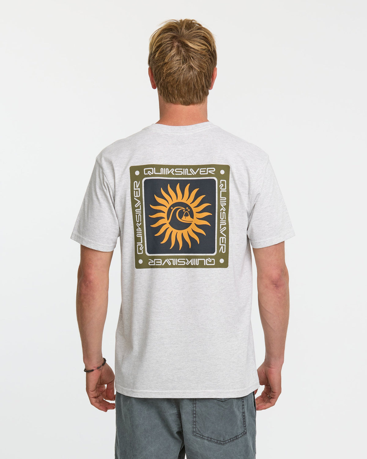 Sun Roots Organic Heather T-Shirt - Charcoal Heather