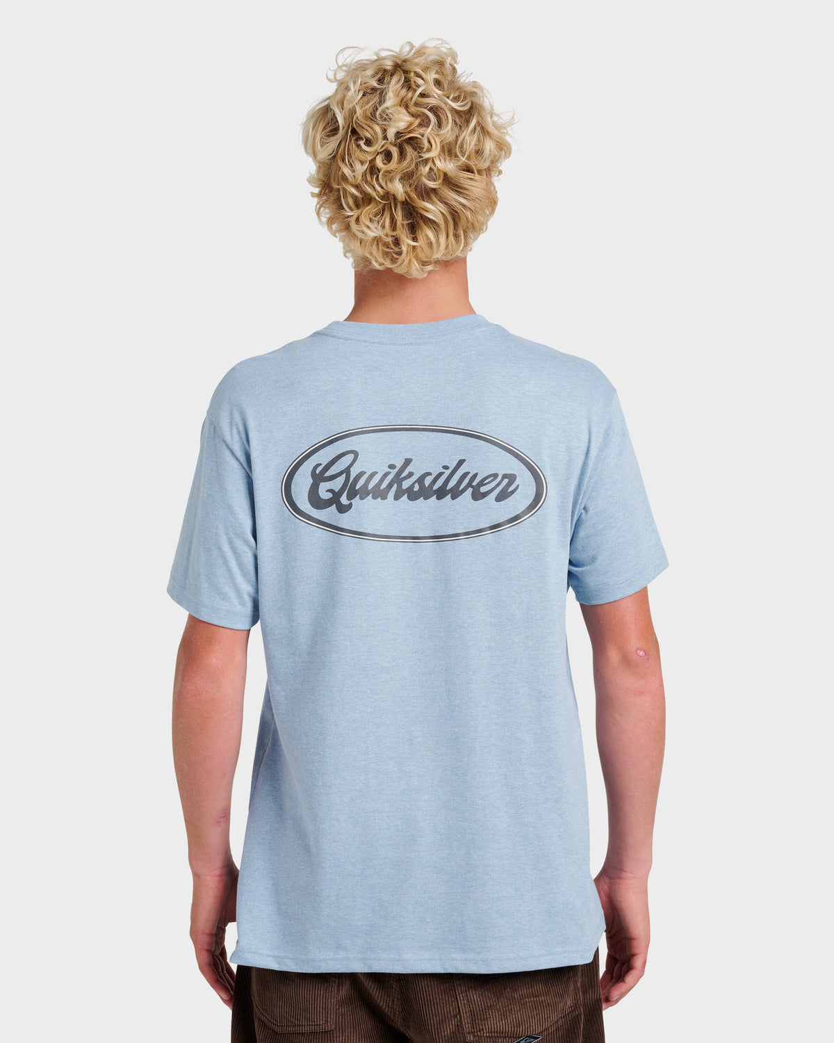 Mechanics Script Classic T-shirt - Ashley Blue Heather