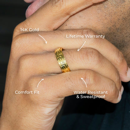 Mens Jewelry - Gold Pinky Ring | 5 Grams