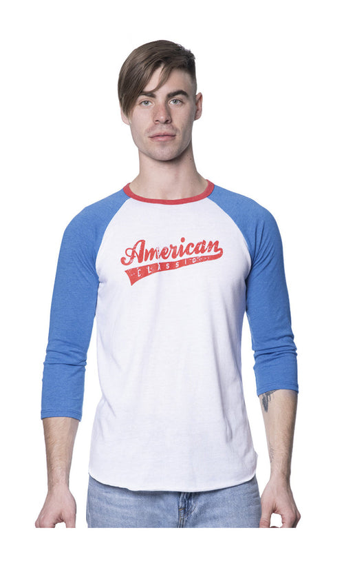 "Americana Classic" Tri-Color Raglan 17160004 Made in USA
