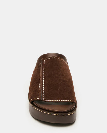 AMITY BROWN SUEDE