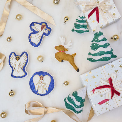 Angel with Open Wings Ornament
