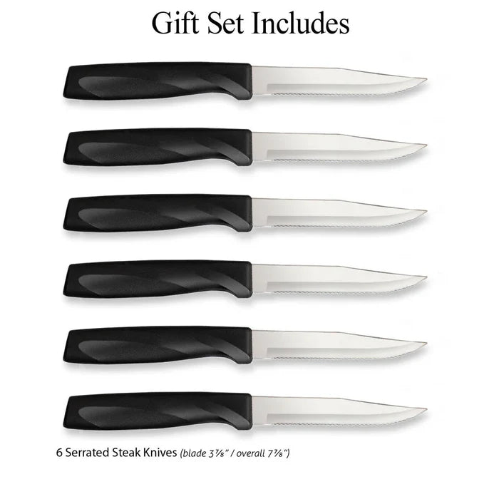 Anthem Serrated Ergo New Steak Set Made in USA S6S