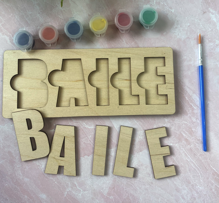 Baile Puzzle Paint Kit