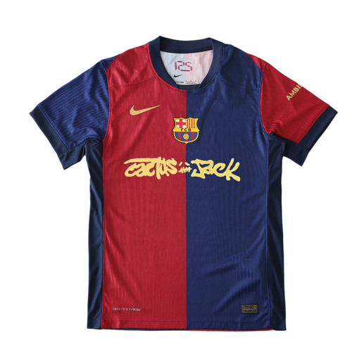 BARCELONA 'CACTUS JACK' SPECIAL EDITION HOME SHIRT 2024/25