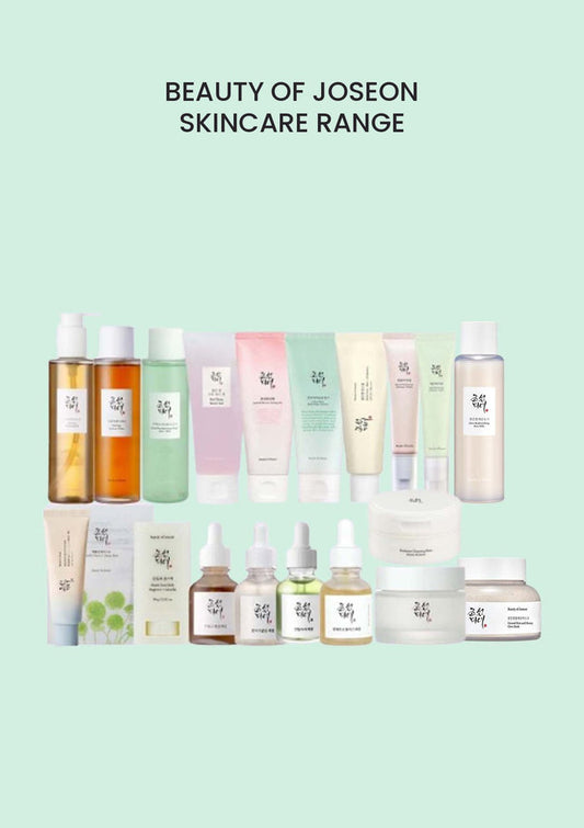 Beauty of Joseon Skincare Range — authentic product packshot