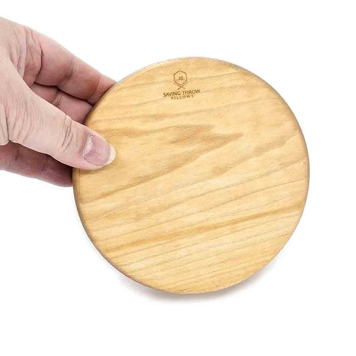 Box - 5in - Yarn Cat Round (Maple) by Saving Throw Pillows