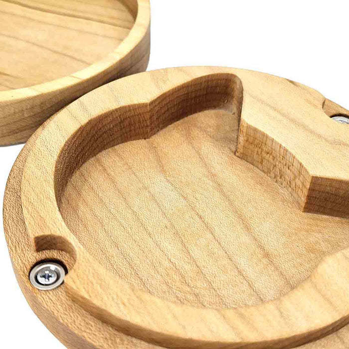 Box - 5in - Yarn Cat Round (Maple) by Saving Throw Pillows