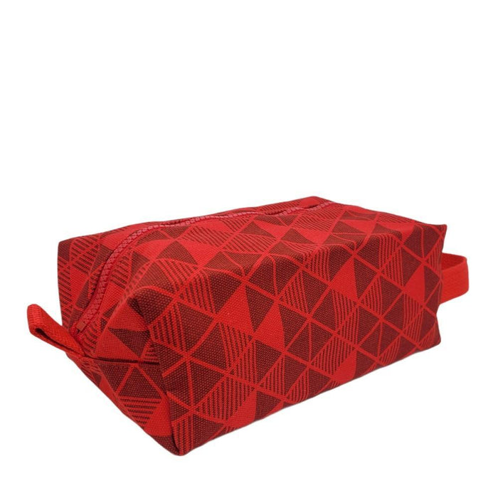 Box Zip - Dopp Kit (Red Pyramid) by Lady Alamo