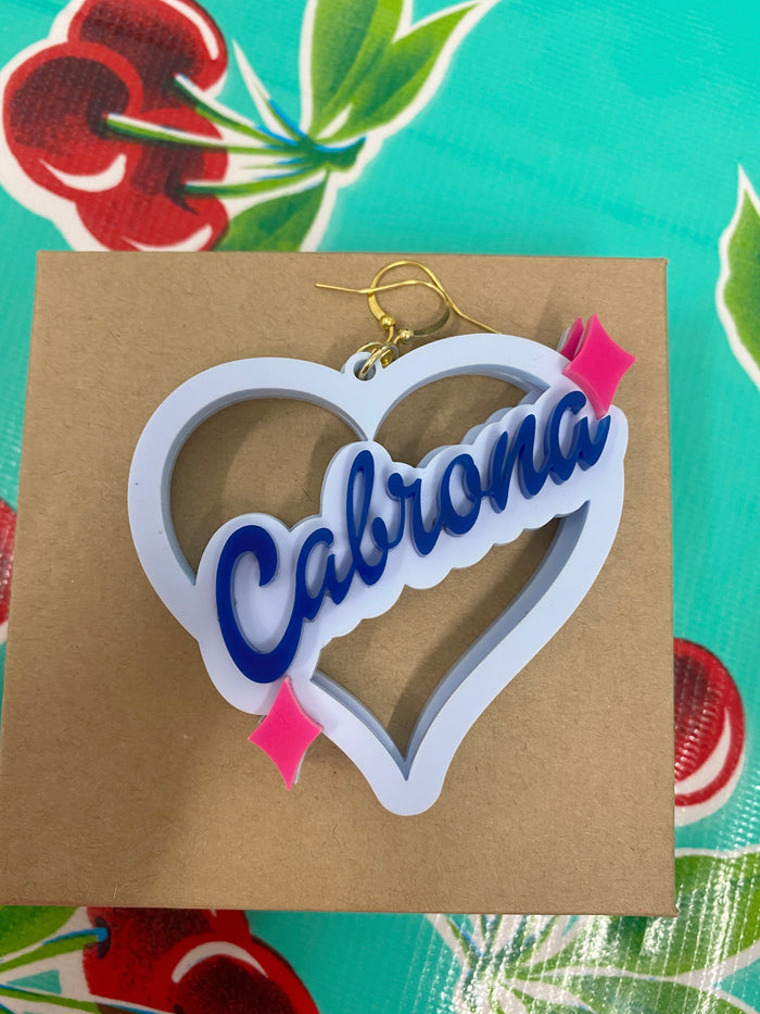 Cabrona y Que Earrings