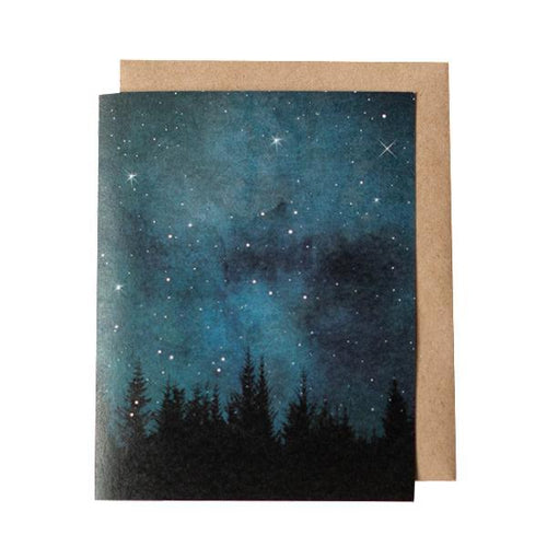 Card - Night Sky by Red Umbrella Designs