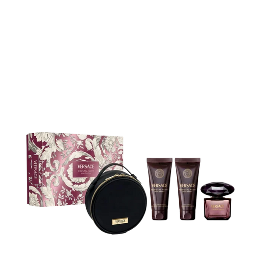 Crystal Noir Eau de Parfum Floral Silver Gift Set