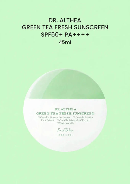 [DR ALTHEA] Green Tea Fresh Sunscreen SPF50+ PA++++ 45ml