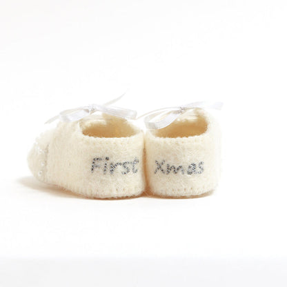 First Christmas Baby Booties Ornament