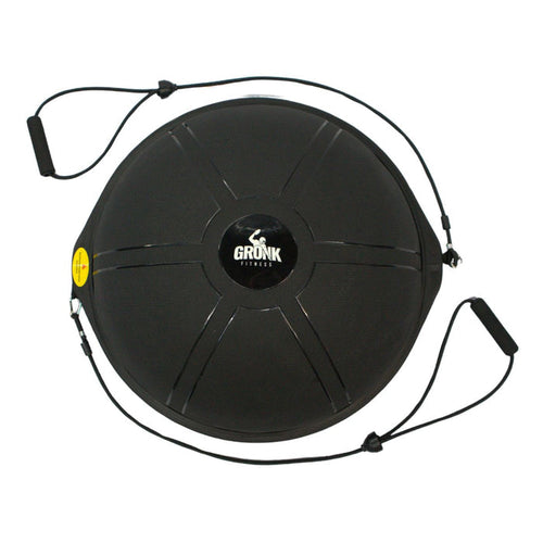 Gronk Fitness Balance Trainer top view with attached bands