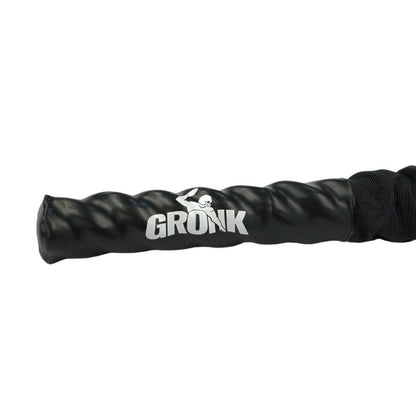 Gronk Fitness Battle Rope handle close-up