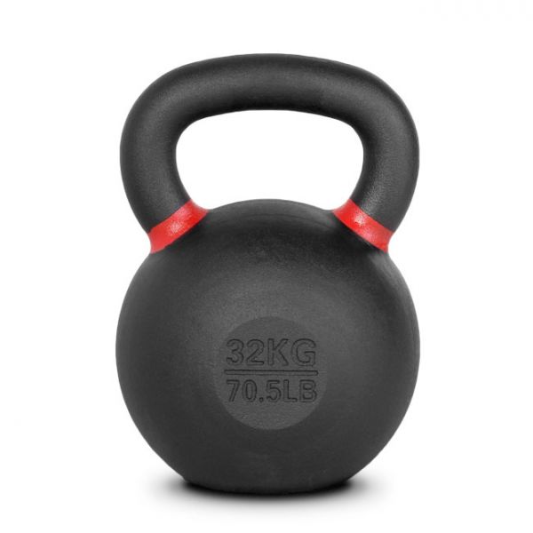 Gronk Fitness 32 kg cast iron kettlebell front view