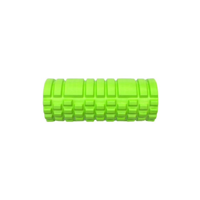 Gronk Fitness green foam roller side view