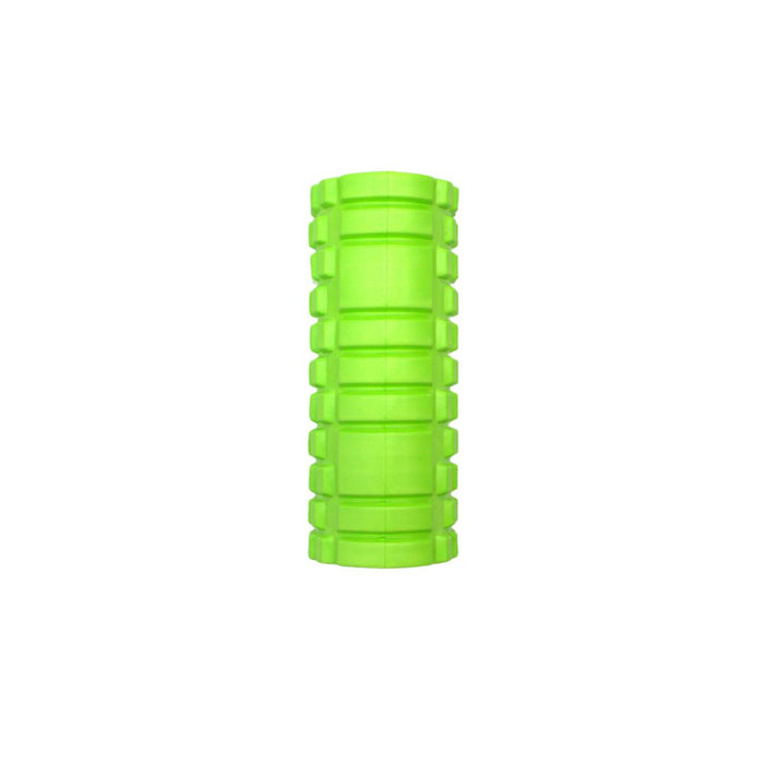 Gronk Fitness green foam roller vertical view