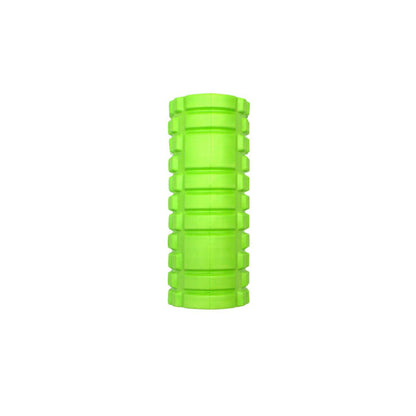 Gronk Fitness green foam roller vertical view
