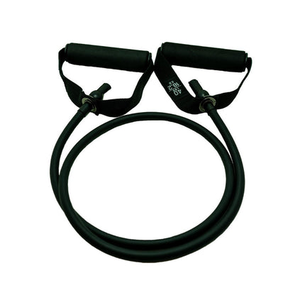 Gronk Fitness black resistance band with black handles