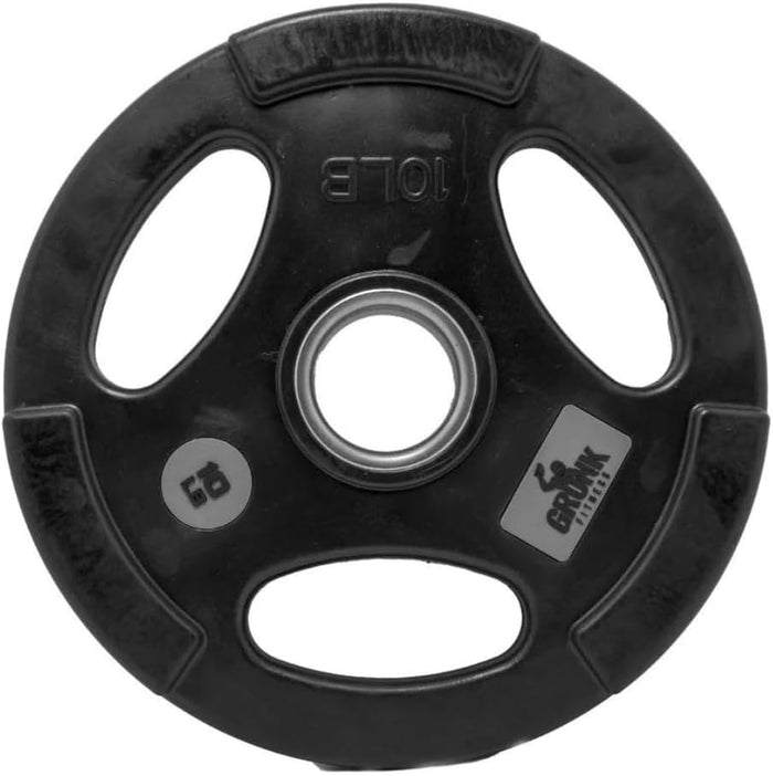 Gronk Rubber Multi-Grip Olympic Plate front view