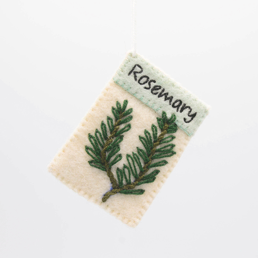 Rosemary seed packet ornament GIF