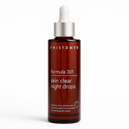 Histomer Formula 301 Skin Clear Night Drops | Clarifying Anti - Acne Night Serum - E11 Store