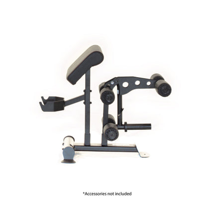 Inspire Accessory Rack side profile on white background