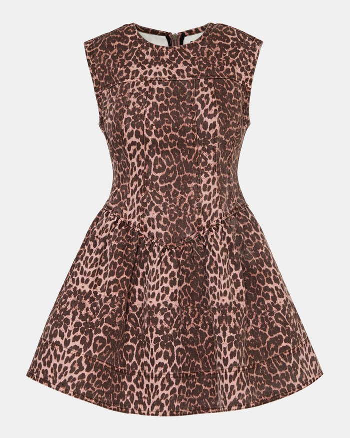 IRINNA DRESS HOT SPOTS PRINT