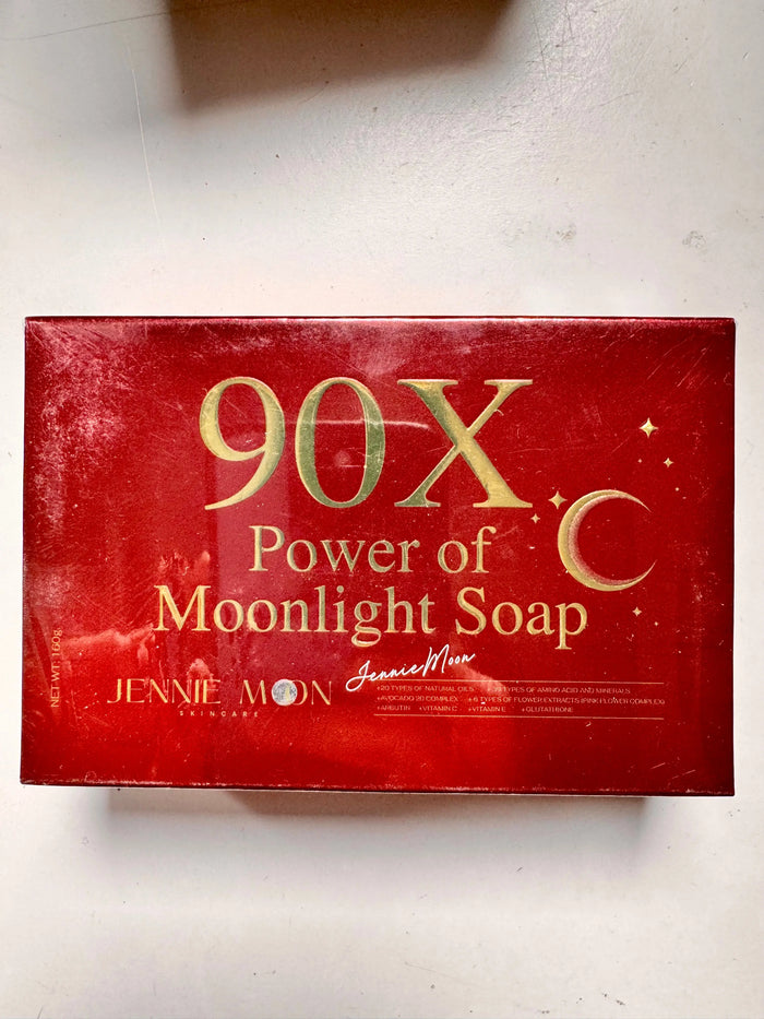Jennie Moon 90x Power of Moonlight Soap Thai brightening whitening soap with glutathione