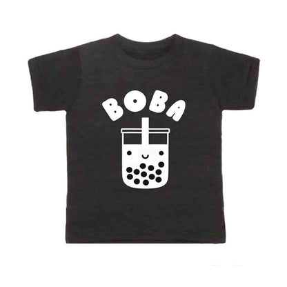 Kids Crew Neck - Boba Tea Tee (2T - 8 youth) by Mochi Kids