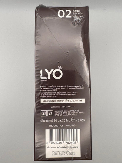 LYO Hair Color Shampoo - Dark Brown