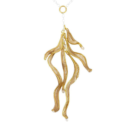 Necklace - Small Petal Cascade (Assorted Colors) by Verso