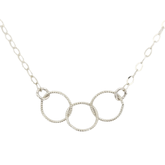 Necklace - Trio (Sterling Silver) by Foamy Wader