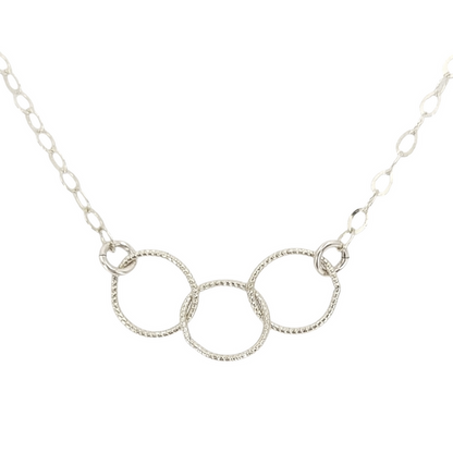 Necklace - Trio (Sterling Silver) by Foamy Wader