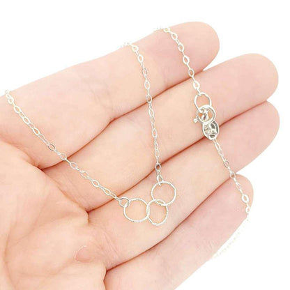 Necklace - Trio (Sterling Silver) by Foamy Wader