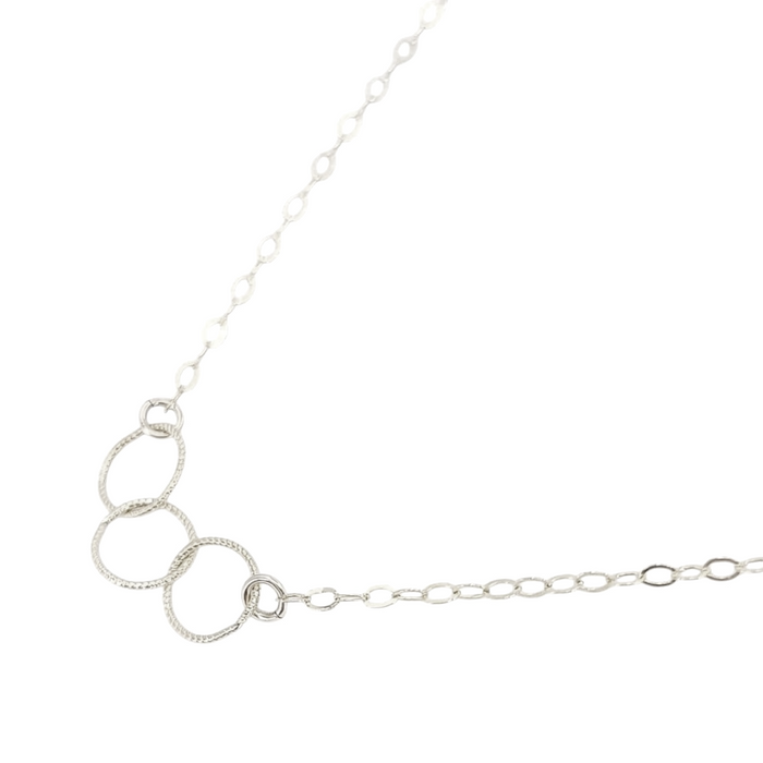 Necklace - Trio (Sterling Silver) by Foamy Wader