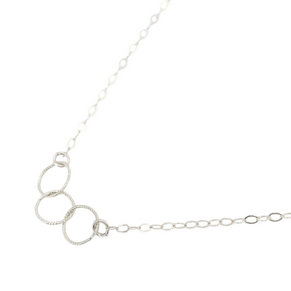 Necklace - Trio (Sterling Silver) by Foamy Wader