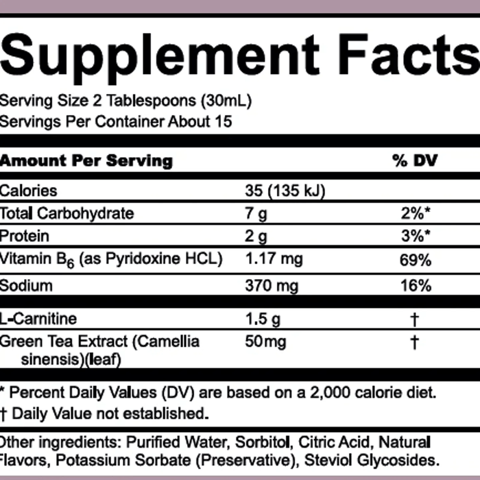 FARMASi Nutriplus L - Carnitine Apple & Peach - Tess Marketplace