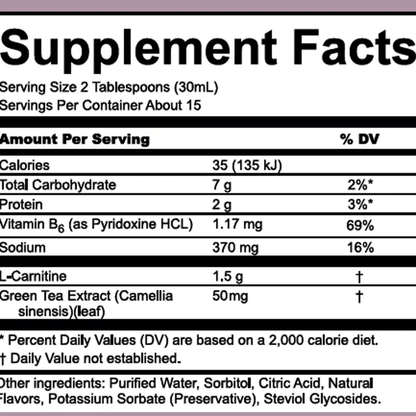 FARMASi Nutriplus L - Carnitine Apple & Peach - Tess Marketplace