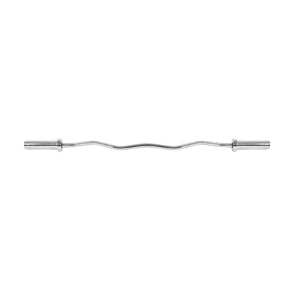 Gronk Fitness Olympic EZ Curl Bar side view