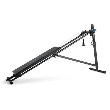 ProForm bench side view with resistance cables