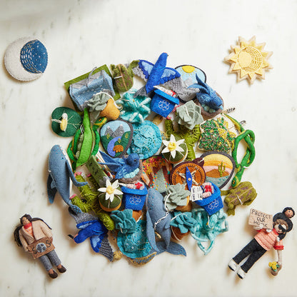Protect Our Earth Activist Ornament